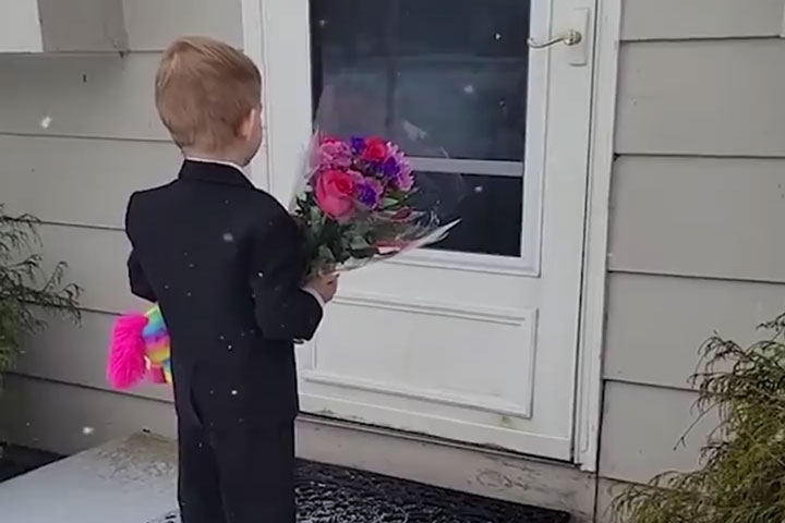 A 5-Year-Old's Valentine Surprise
