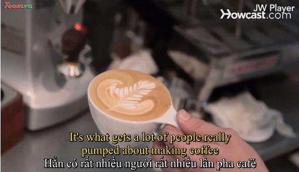Ly café biết nói: latte nghệ thuật hình trái tim