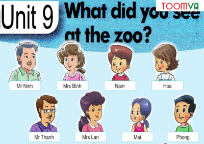 Trọn bộ đề kiểm tra Tiếng Anh lớp 5 unit 9: “What did you see at the zoo?” có đáp án