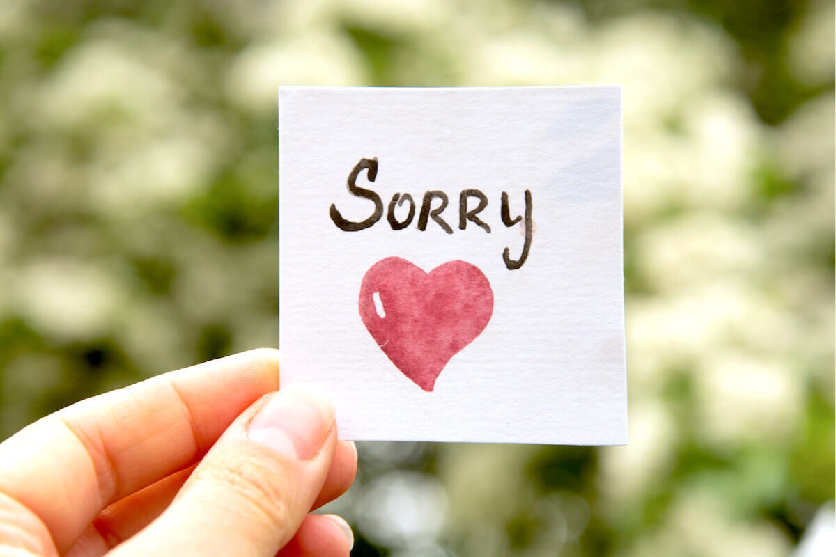 10 cách nói xin lỗi trong Tiếng Anh thay thế "I'm sorry"