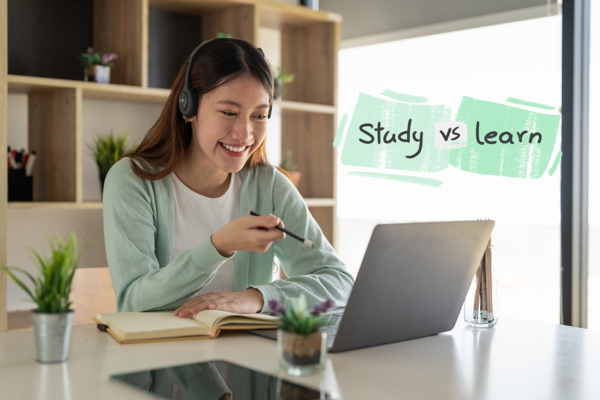 Phân biệt Learn và Study