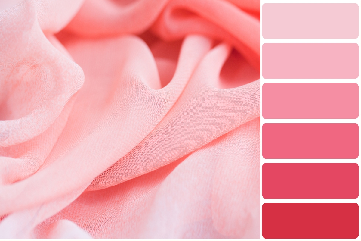 Pink color palette