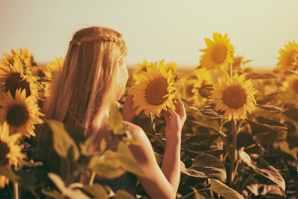 Wake up and smell the flowers