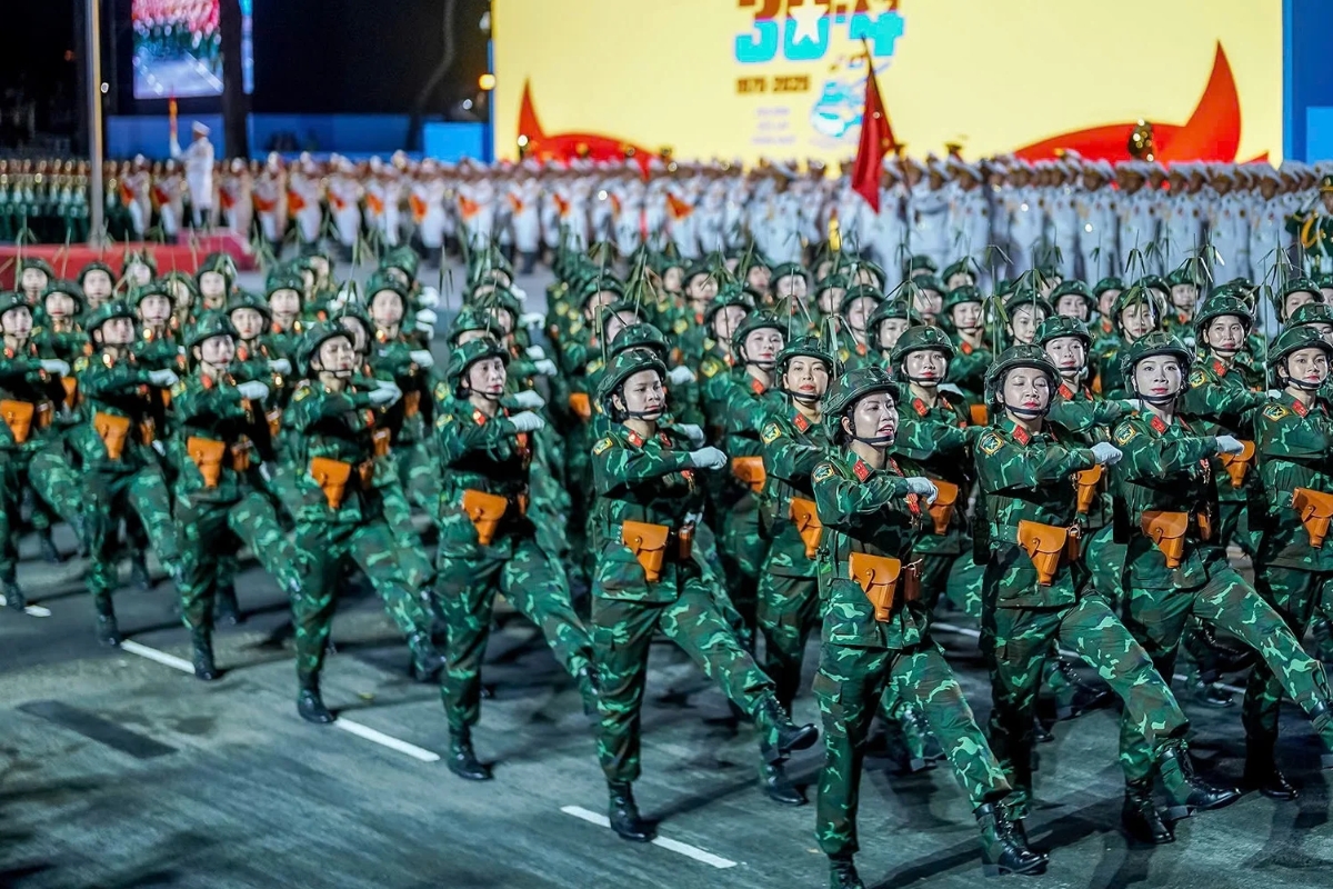 Khối đoàn diễu binh