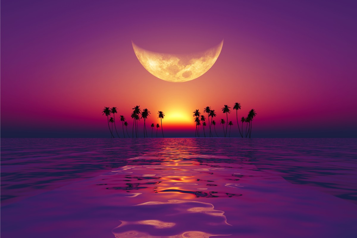 Moon over someone
