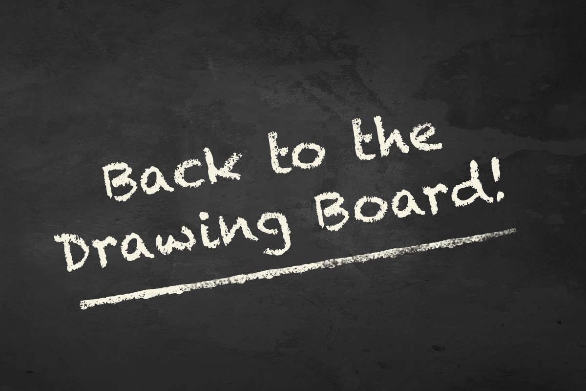 Back to the drawing board