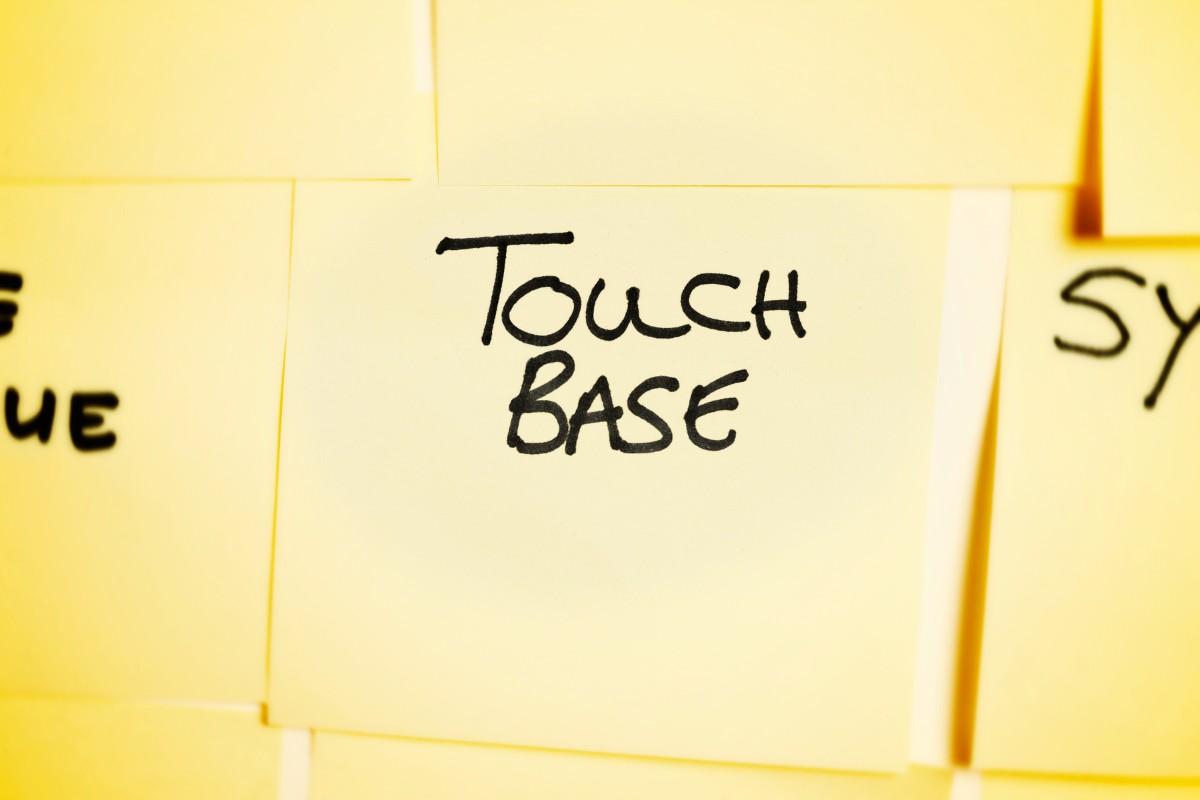 Touch base