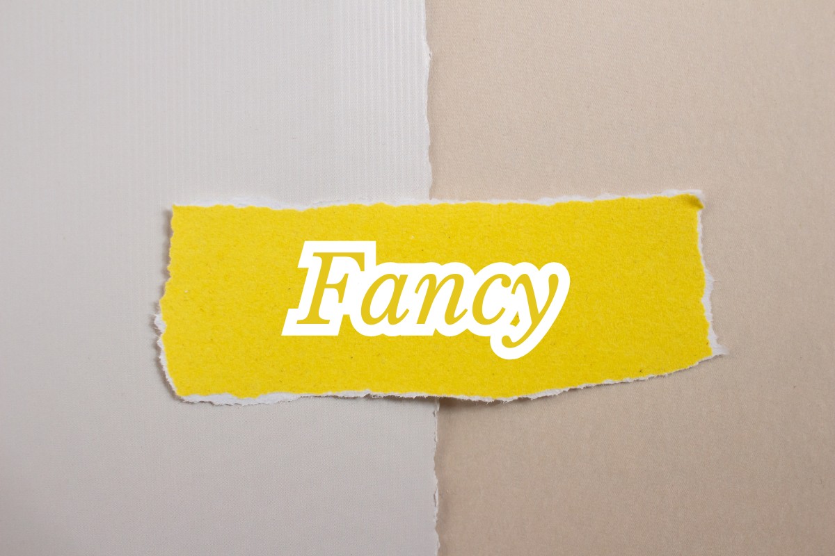 Cụm từ với Fancy