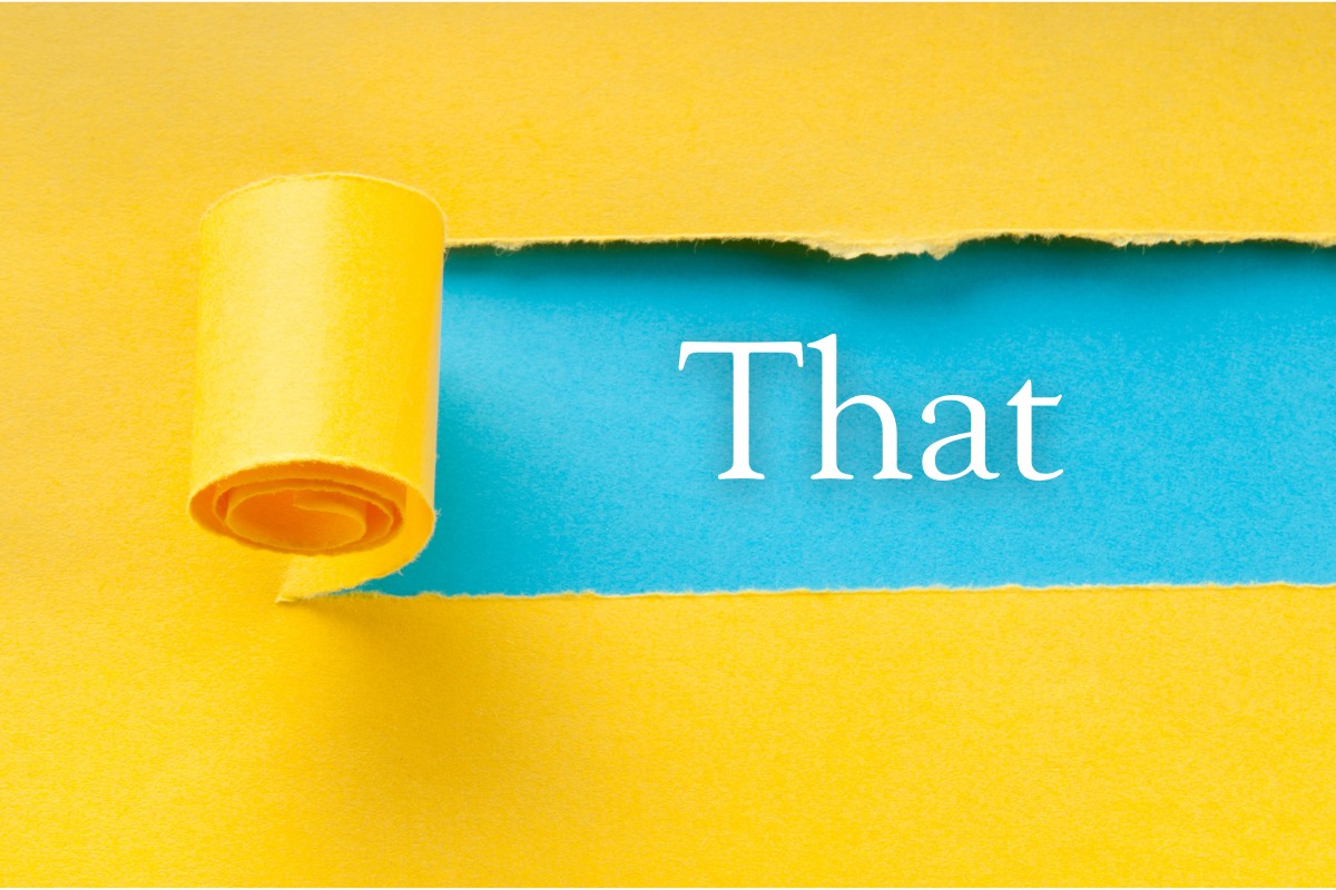 Mệnh đề với That