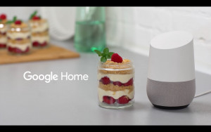 Làm Bánh Jans Kem Phô Mai Mâm Xôi Cùng Google Home